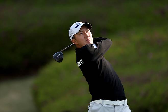 [서울=뉴시스]제네시스 포인트 1위 김백준. (사진=KPGA 제공)