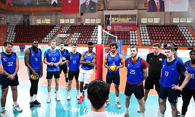 6일(현지시간) 튀르키예 이스탄불에서 프로배구 2025-2026시즌 V리그 외국인선수 트라이아웃이 열리고 있다. 한국배구연맹 제공