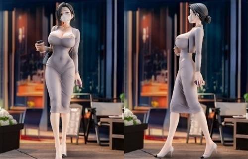 피규어 ‘동탄’. 코믹스아트 캡처