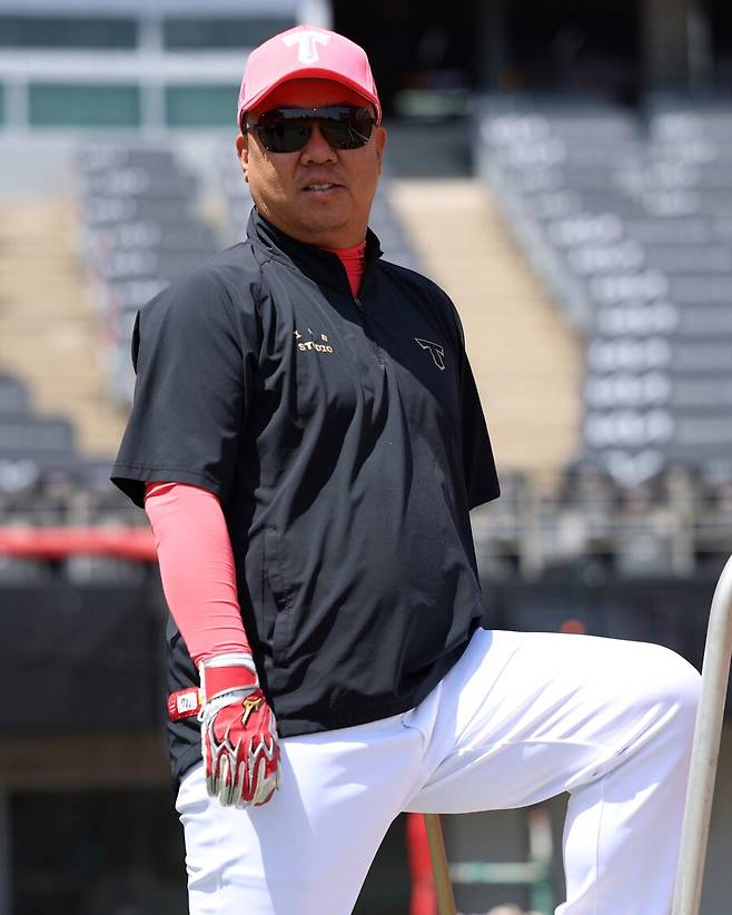 ▲ 코칭스태프의 역할을 강조한 이범호 감독 ⓒKIA타이거즈