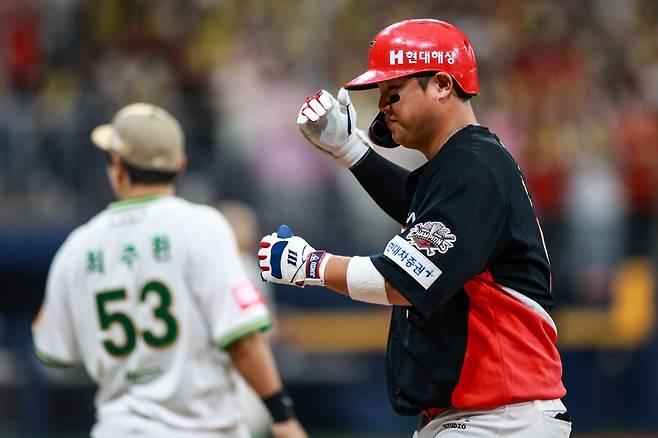 ▲ 하위 타선에서 좋은 활약을 한준수 ⓒKIA타이거즈