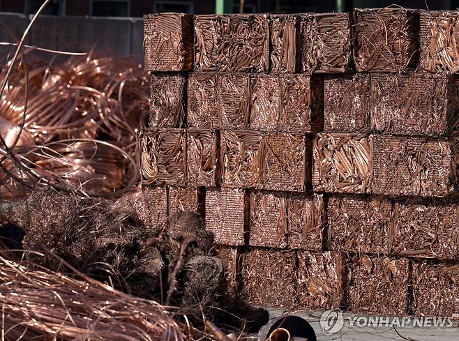 글로벌 경기와 같은 변수에 따라 변동성이 심한 금속인 구리 [로이터 연합뉴스 자료사진. 재판매 및 DB 금지]
