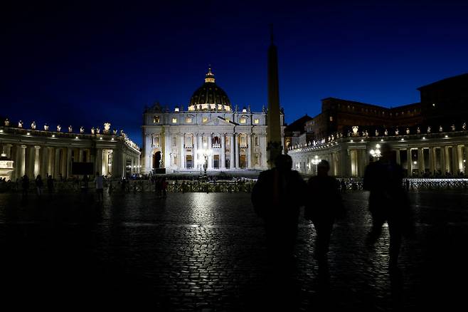 성 베드로 광장(사진=로이터)