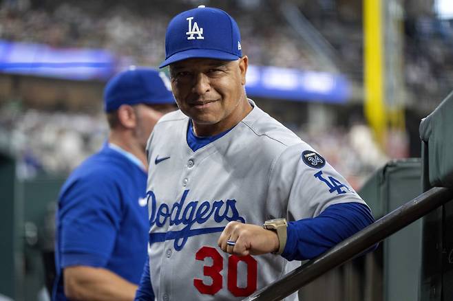 LA 다저스 데이브 로버츠 감독. AP연합뉴스