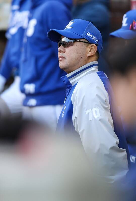 박진만 감독. ⓒ삼성 라이온즈