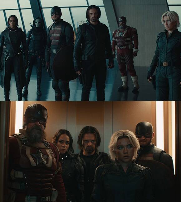 작품은 초능력을 가진 타고난 영웅들이 아닌 어두운 과거를 가진 MCU의 대표 안티 히어로들이 각자의 상처와 트라우마를 마주하고 두 번째 기회를 향한 여정을 시작하는 성장 서사를 그려낸다. /월트디즈니 컴퍼니 코리아