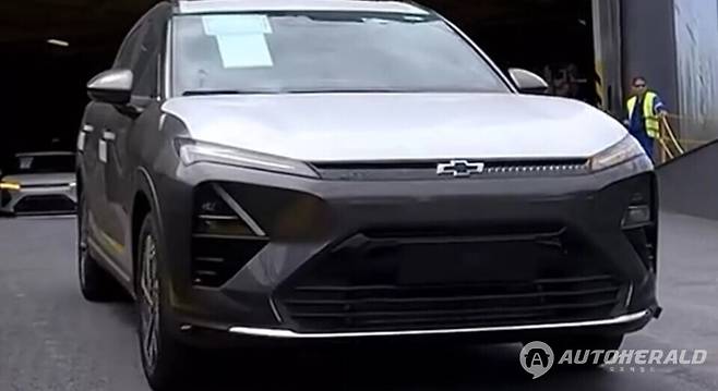 제너럴모터스 브라질 SNS에 소개된 캡티바 EV(소셜미디어 캡처)