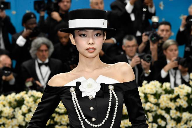 2025 멧 갈라에 참석한 제니. /AP 연합뉴스