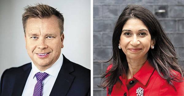 카이코넨 前 국방장관, 브래버먼 前 검찰총장.