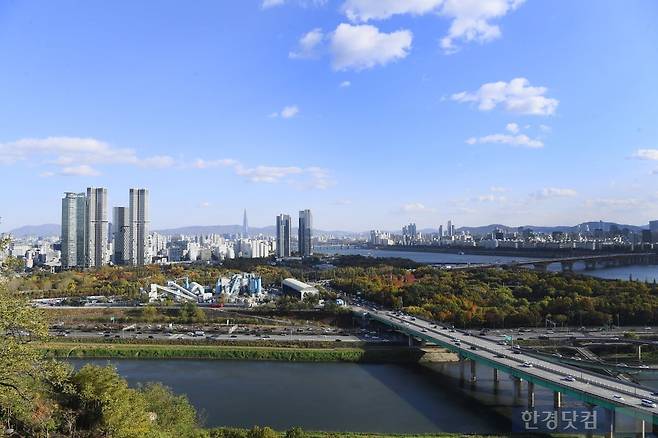 서울 성동구 성수동 서울숲 모습. 사진=한경DB