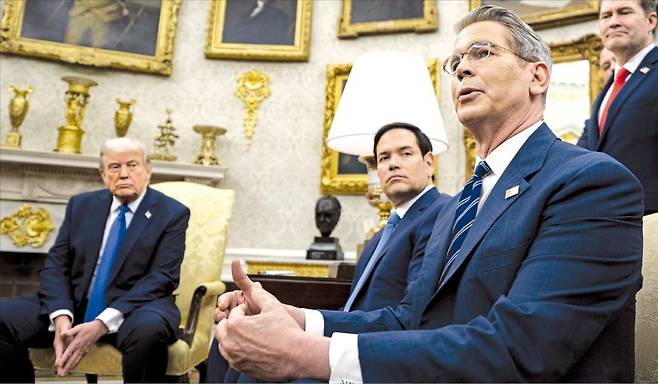 스콧 베선트 미국 재무장관. ﻿/사진=EPA