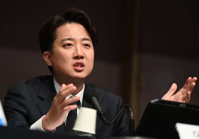 이준석 개혁신당 대선 후보. 박윤슬 기자