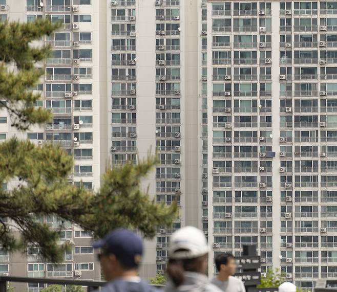 서울 성동구의 한 아파트 모습. [연합]