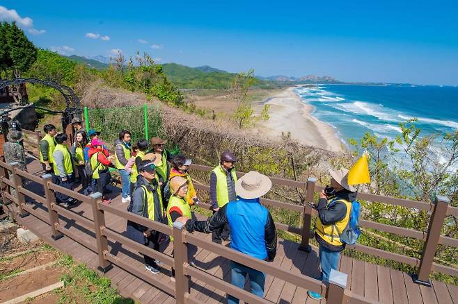 DMZ평화의 길 테마노선(A코스). 강원도 제공