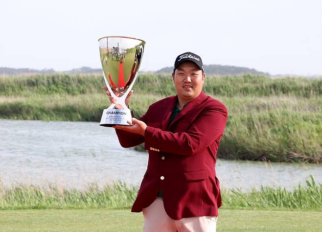 지난해 KPGA 클래식 챔피언 김찬우. KPGA 제공