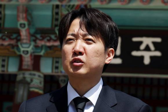 이준석 개혁신당 대선 후보. 연합뉴스