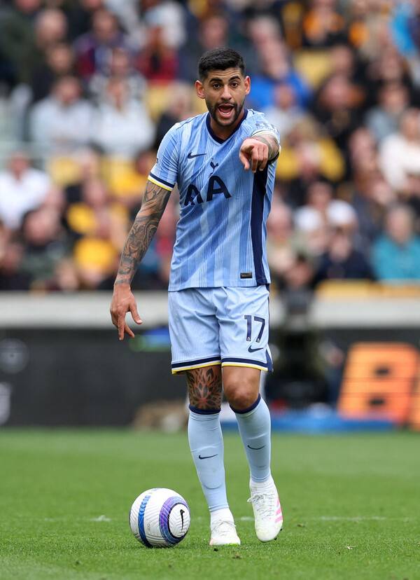 ▲ 토트넘 홋스퍼 중앙 수비수 크리스티안 로메로. ⓒ연합뉴스/REUTERS