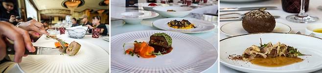 하인즈 벡 셰프가 만든 요리 [사진/백승렬 기자]