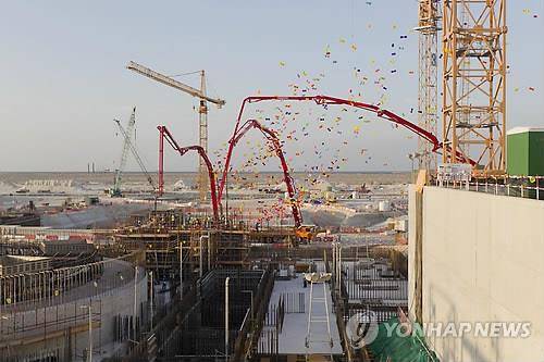 2012년 열린 UAE 바라카 원전 착공식 [촬영 진성철]