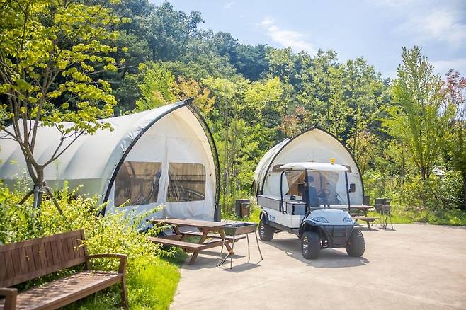 우이동 가족캠핑장 전경 [강북구 제공. 재판매 및 DB 금지]