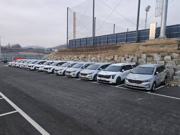 교통약자이동지원 차량.