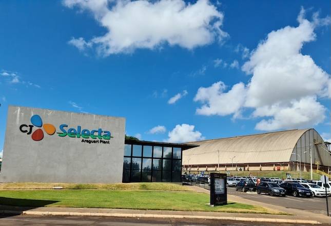 CJ제일제당의 브라질 농축대두단백 생산기업 CJ셀렉타 전경. / 사진=CJ제일제당