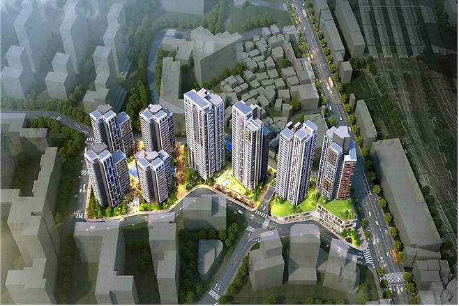 용산구 청파동1가 46번지 일대 도시정비형 재개발사업 조감도 (자료=서울시)