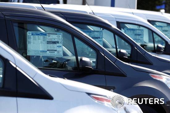 미국 자동차 매장 자료사진/로이터