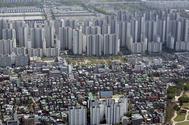 4월 28일 서울 시내 아파트 단지 모습. 뉴시스