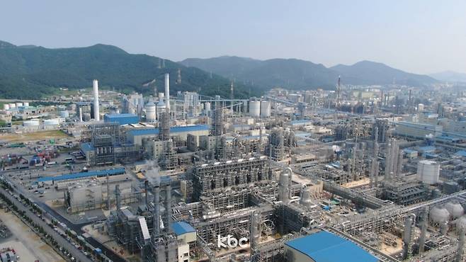 ▲ LG화학 여수공장