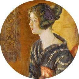 아리마 사토에의 ‘붉은 부채’. /도쿄국립근대미술관