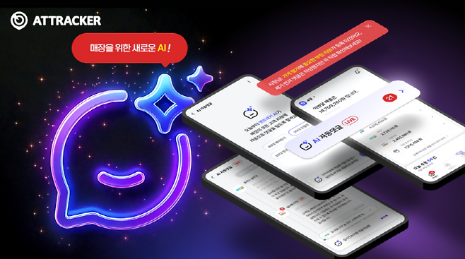 < ‘앳트래커’  AI 리뷰 자동 관리 기능 이미지 / 출처 : 주식회사 누벤트 >