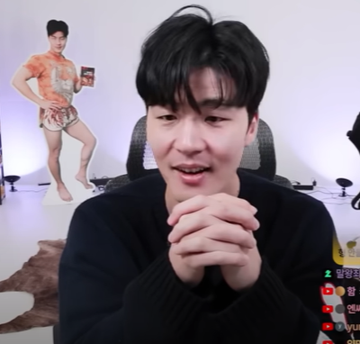 유튜브 방송 중인 말왕(본명 유태양·37)의 모습. [사진출처 = ‘말왕TV’ 유튜브 캡처]