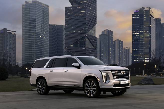 캐딜락, ‘더 뉴 에스컬레이드’. /사진제공=한국자동차기자협회