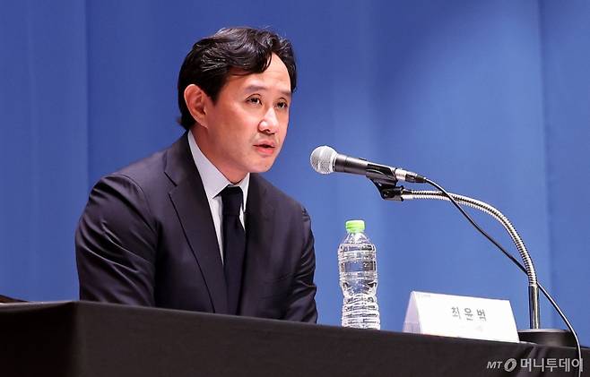 (서울=뉴스1) 박지혜 기자 = 최윤범 고려아연 회장. 2024.11.13/뉴스1  Copyright (C) 뉴스1. All rights reserved. 무단 전재 및 재배포,  AI학습 이용 금지. /사진=(서울=뉴스1) 박지혜 기자