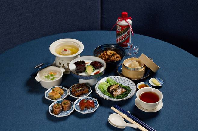 '블루 드래곤' 오픈 세트메뉴. /사진=롯데관광개발