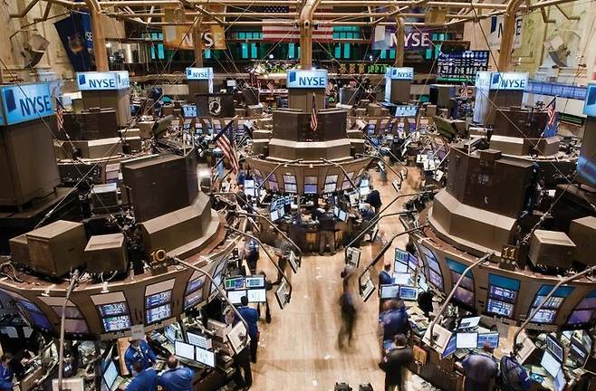 [서울=뉴시스] 미국 뉴욕 증권거래소 (사진출처 : 위키피디아)   *재판매 및 DB 금지