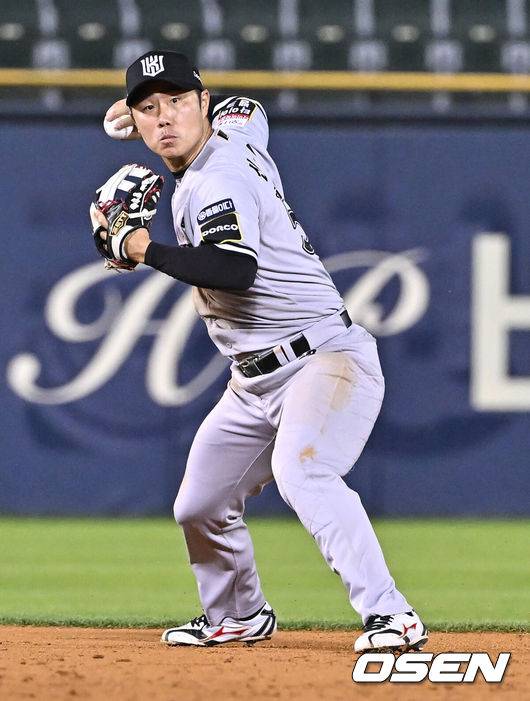 [OSEN=박준형 기자] KT 신본기 2024.05.28 / soul1014@osen.co.kr