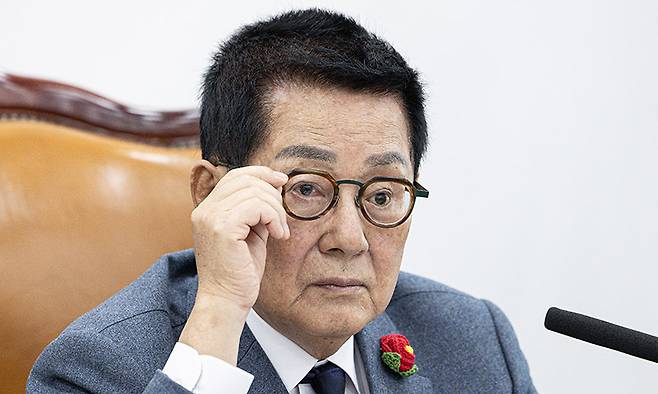 더불어민주당 박지원 의원. 뉴스1