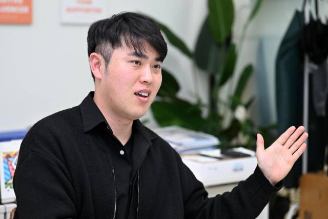 박재병 케어닥 대표가 서울 강남구 삼성동 서울 본사에서 서울경제신문과 인터뷰를 하고 있다. 조태형 기자