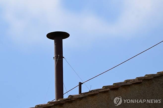 시스티나 성당 굴뚝 [AFP 연합뉴스 자료사진. 재판매 및 DB 금지]