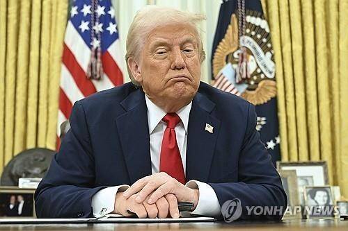 도널드 트럼프 미국 대통령 [AP 연합뉴스 자료사진. 재판매 및 DB 금지]