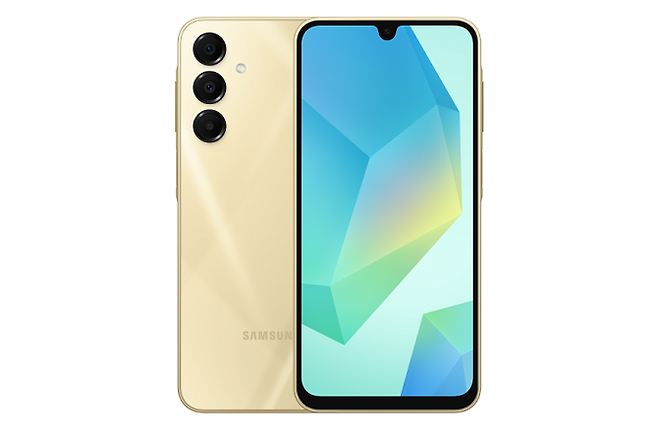 LG유플러스가 30만원대&nbsp;실속형&nbsp;스마트폰 '갤럭시&nbsp;버디4'를&nbsp;단독&nbsp;출시했다. 버디4 골드&nbsp;모델./사진=LG유플러스 제공