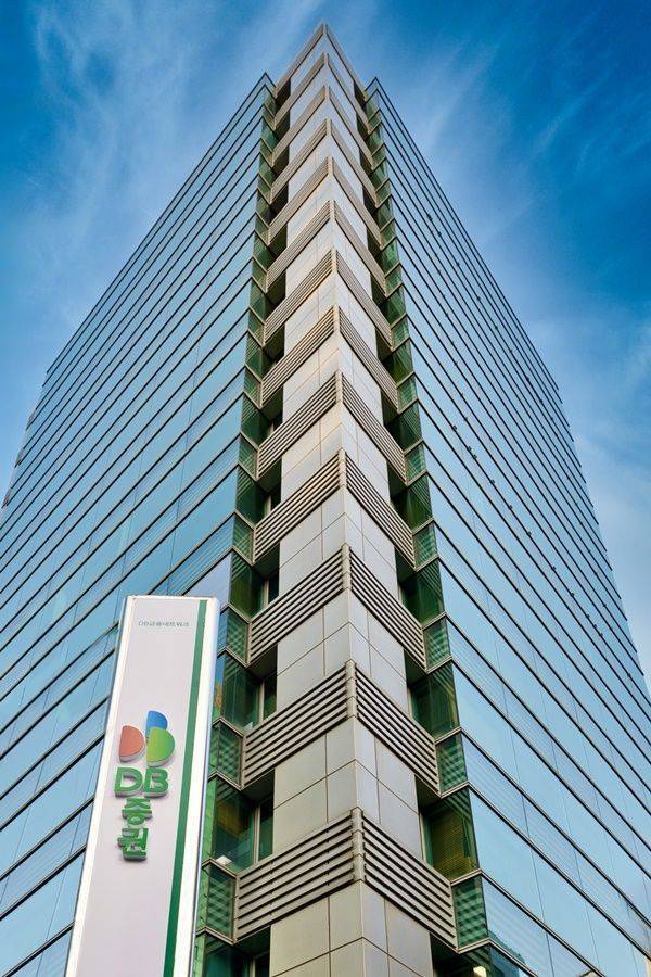 서울 여의도에 위치한 DB증권 사옥 전경. ⓒDB증권