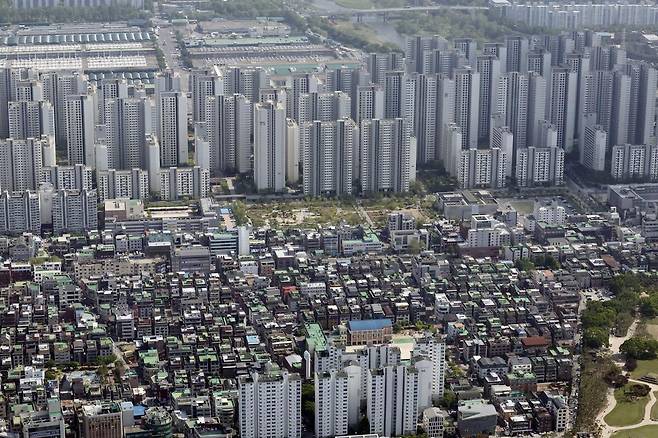 서울 시내 아파트 단지 모습. 2025.04.28. 서울=뉴시스