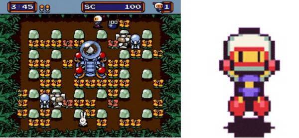 잔인하게 토끼를 척살하고 좋아하는 봄버맨