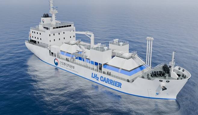 한국형 액화수소 운반선 (사진=산업통상자원부)