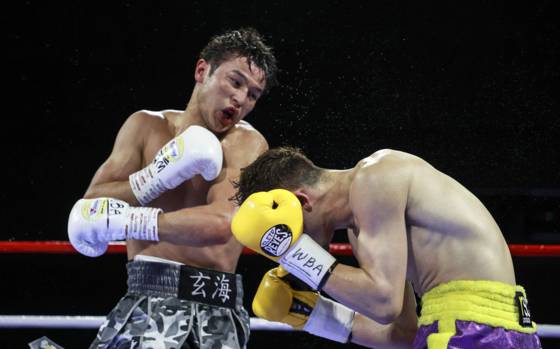 최시로는 지난달 타이틀 1차 방어에 성공하면서 10전 전승 행진을 이어갔다. [사진 FW1 프로모션]