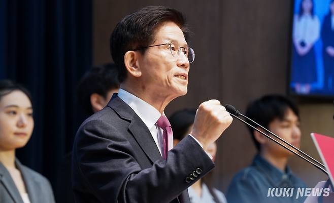 김문수 국민의힘 대선 후보. 쿠키뉴스 자료사진