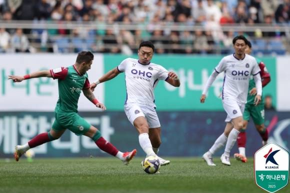 김정현. 한국프로축구연맹 제공